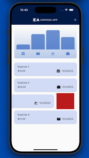 Expenses App Finances Manager Screen 3
