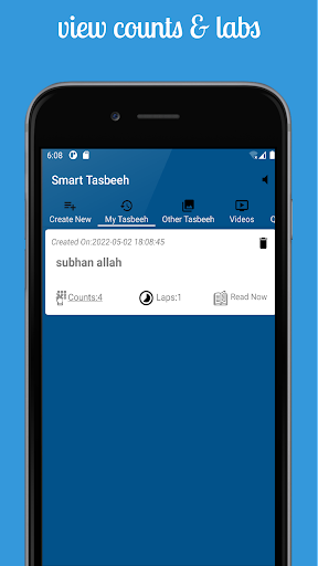 Blind Tasbeeh and Alert