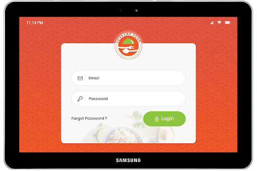 Android application Tourampfood Restaurant screenshort