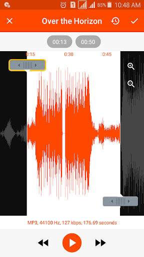 MP3 Cutter and Ringtone Maker Screen 2