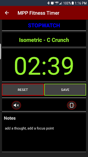 MPP Fitness Timer