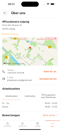 Pizzalovers Leipzig Screenshot