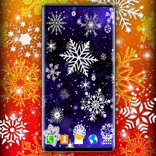 Winter Snow Live Wallpaper  Icon