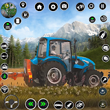 Farmer Tractor Driving Games icon