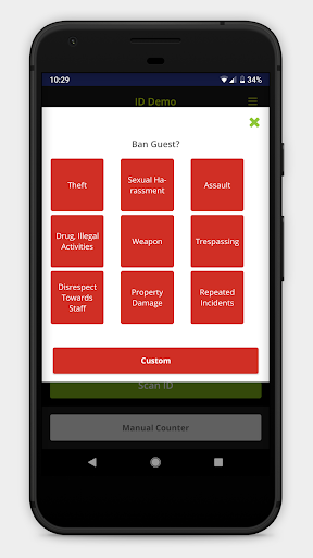 Vemos - ID Scan Screen 3