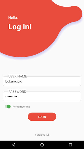 Android application Dpr Monitor screenshort