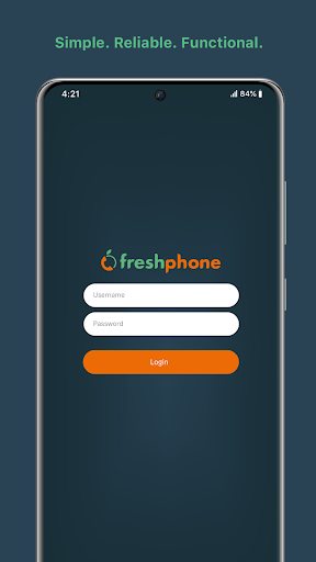 Android application freshphone screenshort