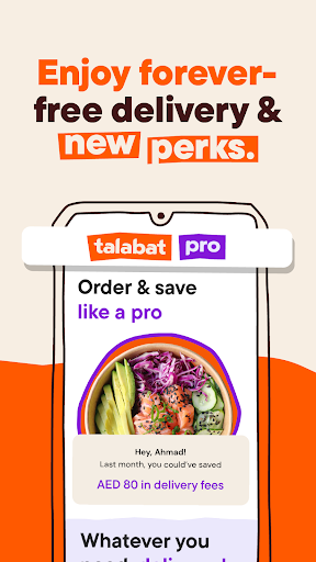Screenshot of talabat: Food, grocery & more