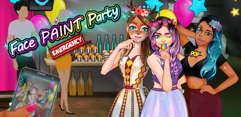 Face Paint Party - Social Star ❤ Dress-Up Games