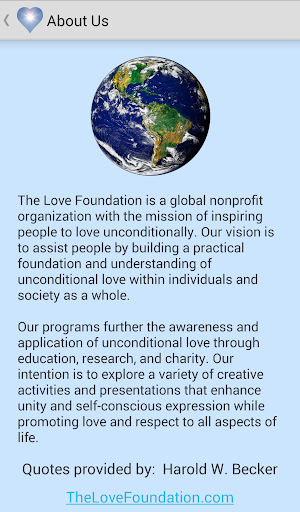 Android application Inspire Love screenshort
