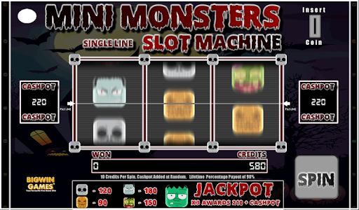 Mini Monsters Slot Machine HD