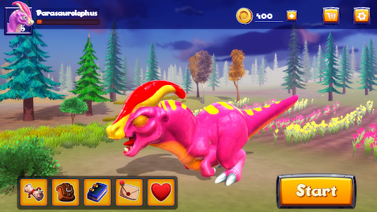 Jurassic Parasaurolophus