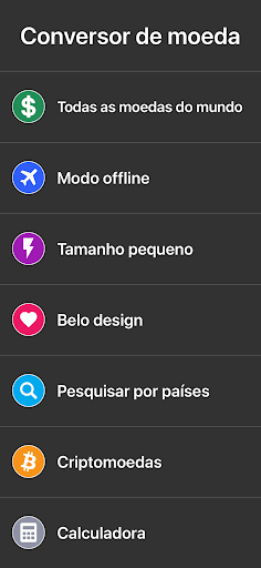 Visualização do aplicativo
