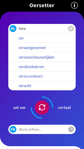Oersetter Screen 2