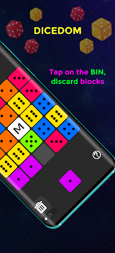 Android application Dice Merge Puzzle screenshort