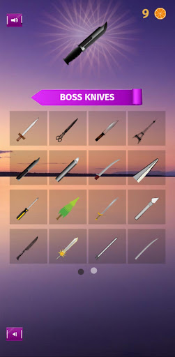 Android application kniife screenshort