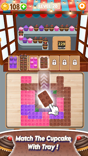 Cupcake Sort - Color Match 3D
