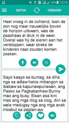Android application Cebuano Dutch Translator screenshort