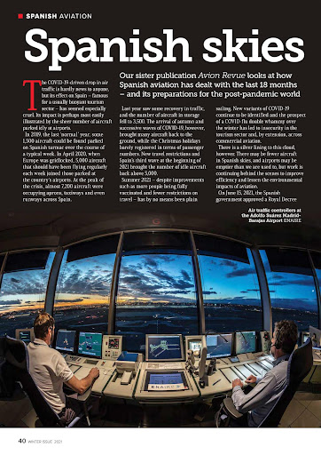 Screenshot of Airports International Magazin