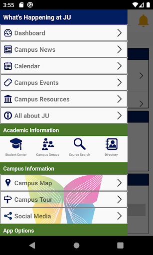 Android application Jenzabar Mobile screenshort