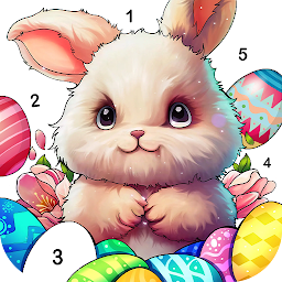 Happy Easter Coloring Games