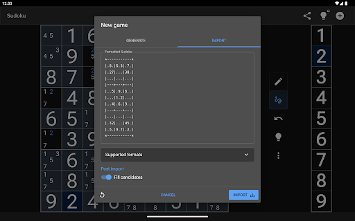 Sudoku Screenshot