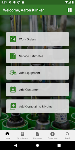 Screenshot of John Deere Expert App