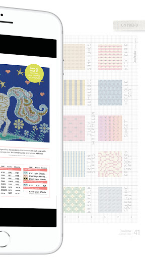 Screenshot of CrossStitcher Magazine