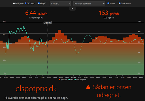 Elspotpris Screen 3