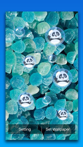 Crystal Live Wallpaper Screen 2
