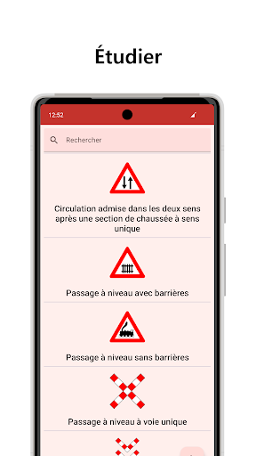 Aperçu de l'application