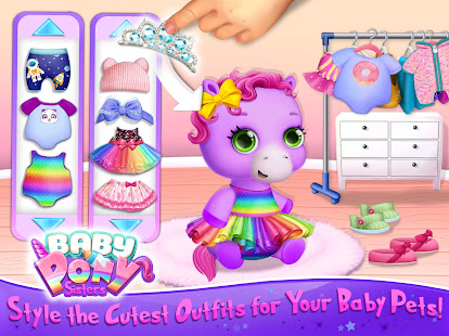 Baby Pony Sisters - Virtual Pet Care & Horse Nanny 5.0.14021 screenshots 17