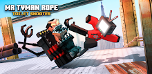 Mr TvMan Rope: Toilet Shooter APK