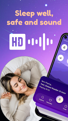 Android application Shut Eye: Sleep Sounds Machine screenshort