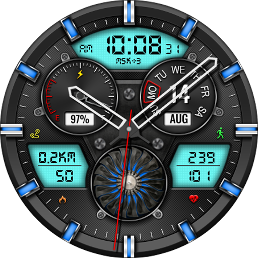 Hybrid Sport CLOUD Watch face logo