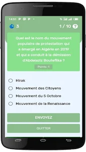 Quiz Algerie