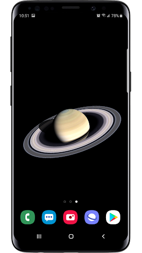 Android application Saturn 3D Live Wallpaper screenshort
