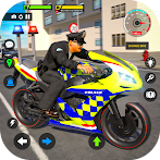 Police Bike Stunt Race Game
