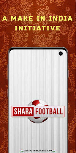 Android application SHARA FOOTBALL screenshort
