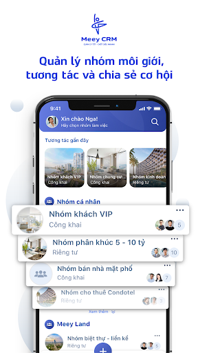 Meey CRM Screen 3
