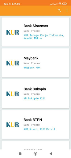 Pinjam KUR BRI Petunjuk Screen 2