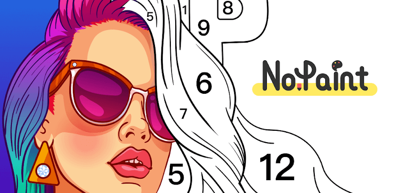 No.Paint - Relaxing Coloring games