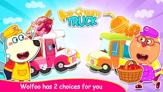 Game screenshot Wolfoo 's Ice Cream Truck apk download