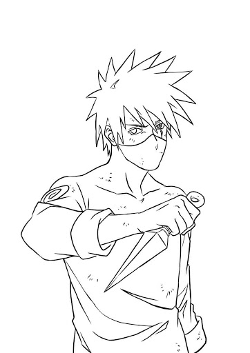How to Draw Kakashi