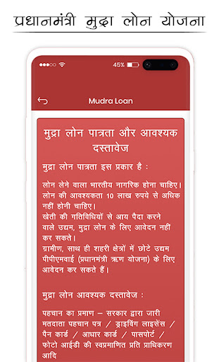 Mudra Loan Yojana Information