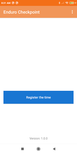 Enduro Checkpoint Screen 2