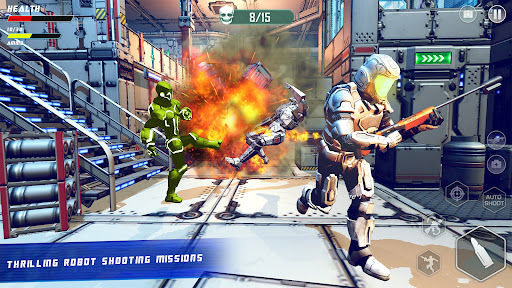 Robot Legacy Fire war games Screen 3