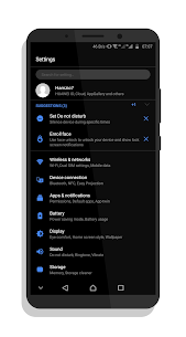 [Sub/EMUI] Xperia Black EMUI 8.X/5.X Theme APK 4