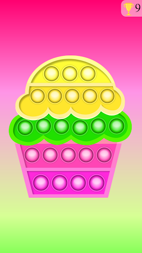 Android application Pop It Cake Game screenshort