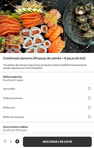 Tchêmaki Sushi Screen 2